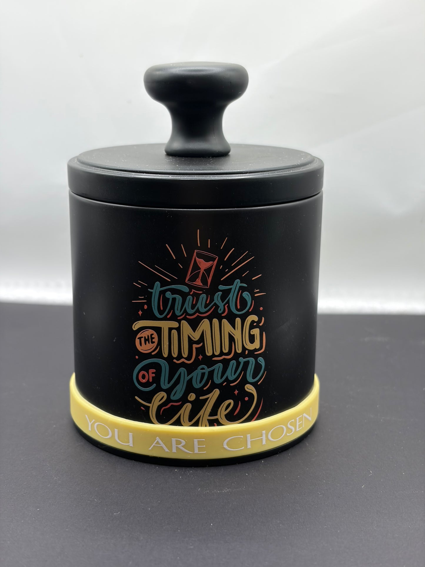 Triple Scented Designer Candles with Inspirational Bracelet