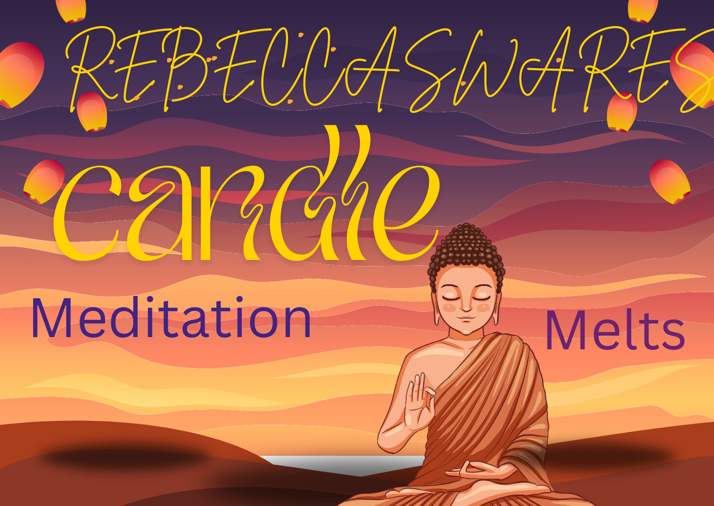 Meditation Melts wax candle Melts