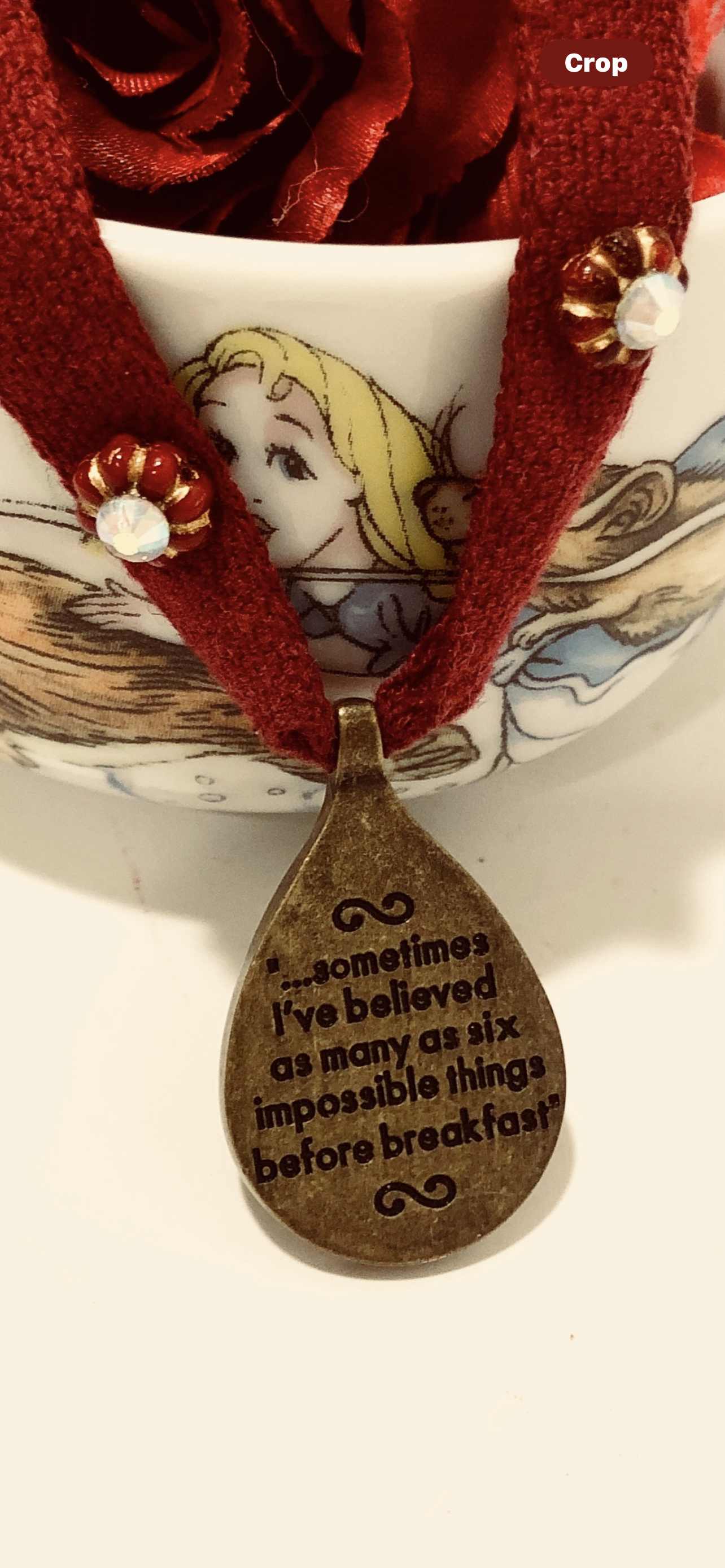 AMAZING CONVERATION PIECE FROM ALICE AND WONDERLAND.