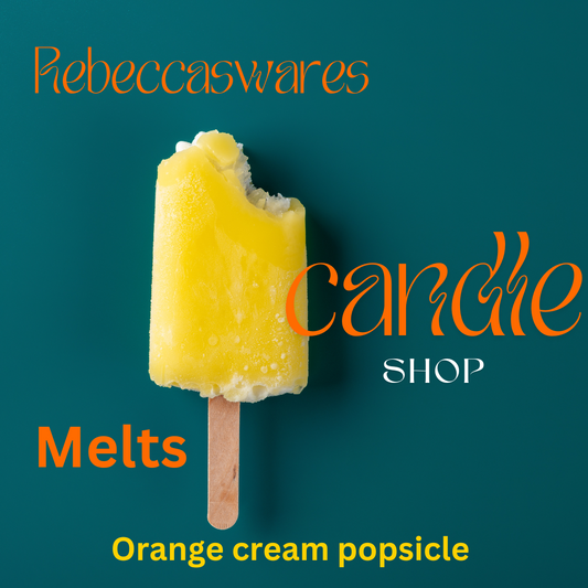 Orange sickle Creme , Candle melt
