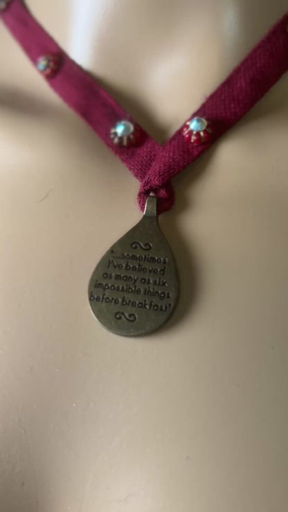 AMAZING CONVERATION PIECE FROM ALICE AND WONDERLAND.